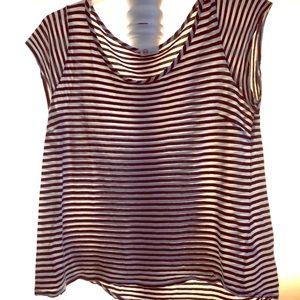 A soft and cozy black and white stripe shirt